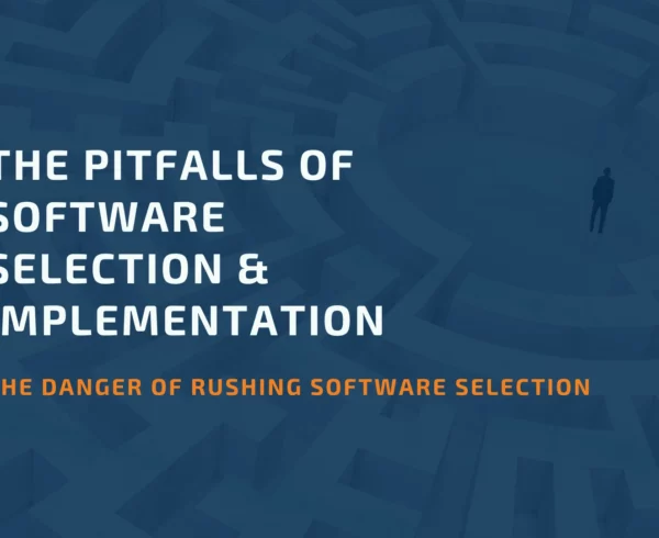 Pitfalls of Software Selection and Implementation # 5